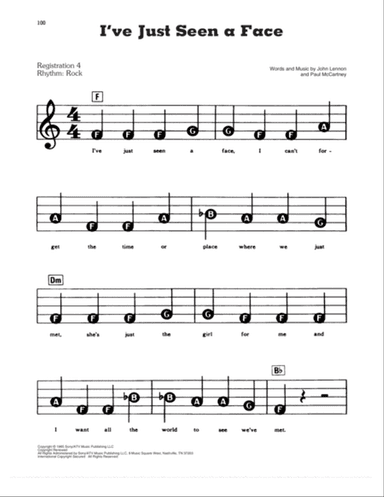 I've Just Seen A Face