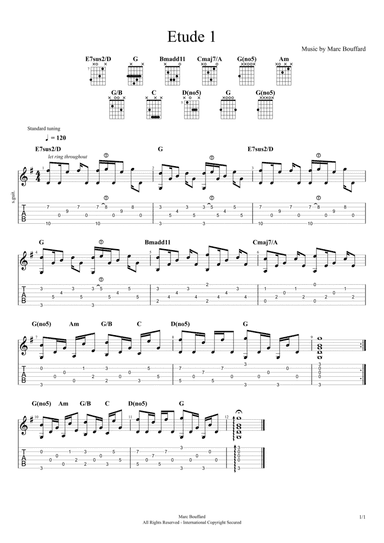 Etude 1