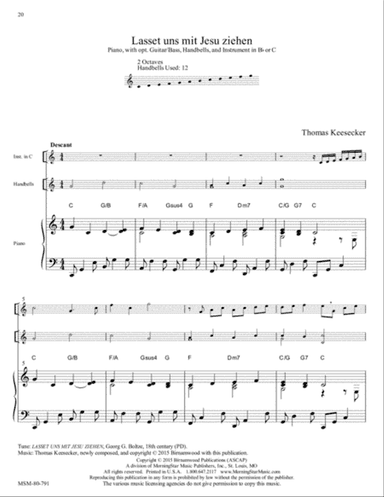 Lasset uns mit Jesu ziehen (Downloadable)