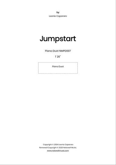 Jumpstart (Piano duet)