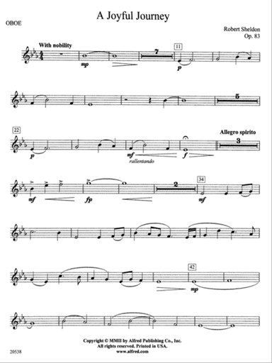 A Joyful Journey: Oboe