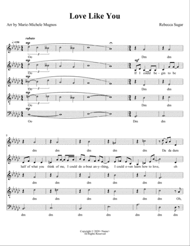 Love Like You (almost Complete Version)