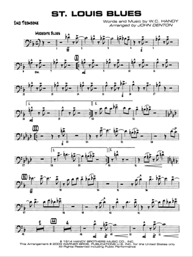 St. Louis Blues: 2nd Trombone