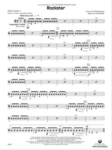 Rockstar: 2nd Percussion