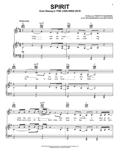 Spirit (from The Lion King 2019)