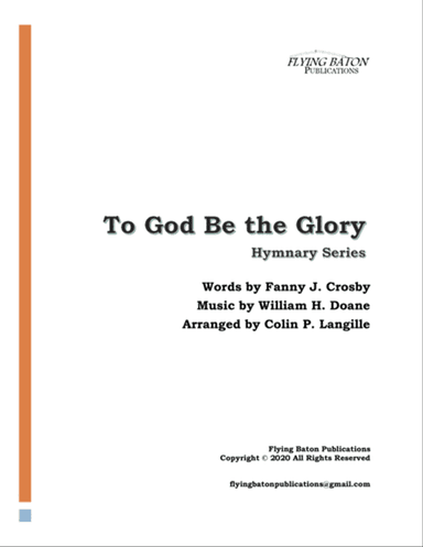To God Be the Glory