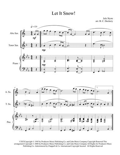 Let It Snow! Let It Snow! Let It Snow!