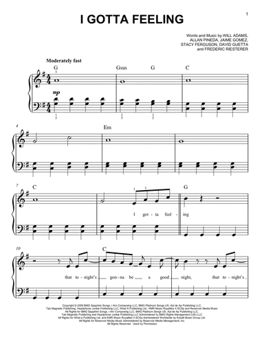 I Gotta Feeling