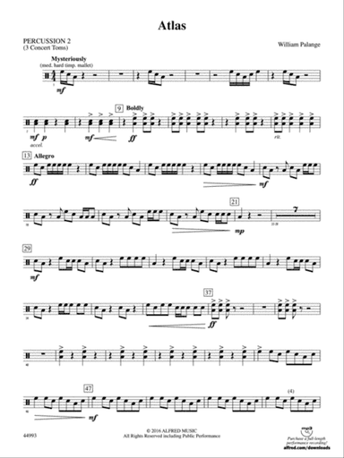 Atlas: 2nd Percussion
