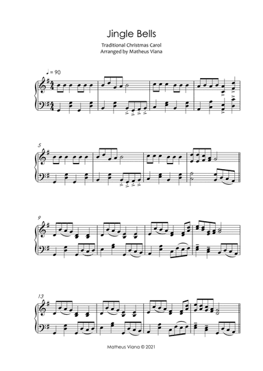 Jingle Bells - Piano Solo