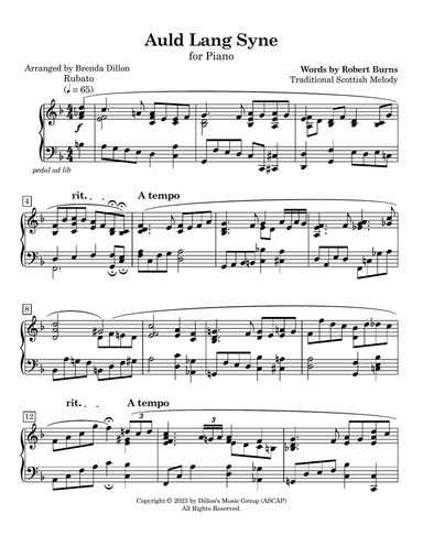 Auld Lang Syne