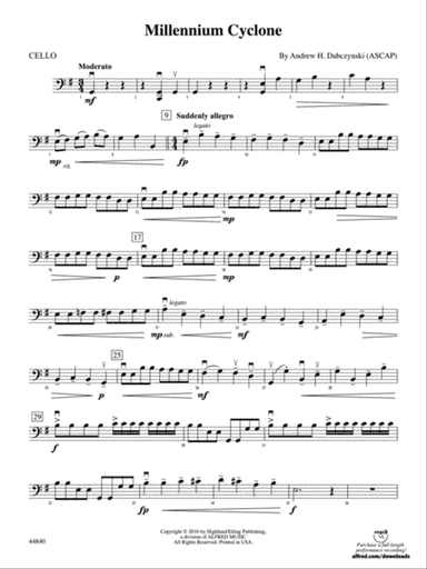 Millennium Cyclone: Cello