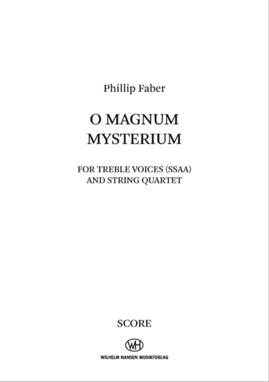 O Magnum Mysterium (SSAA Version)