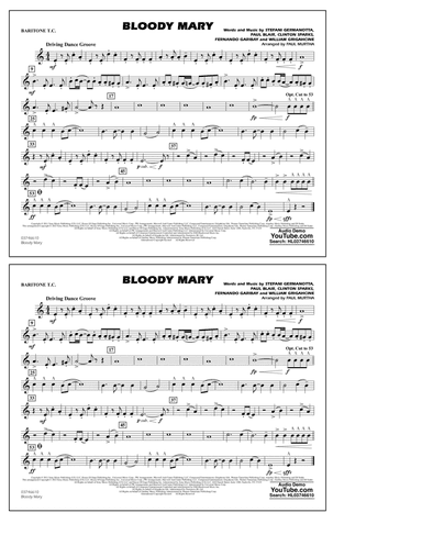 Bloody Mary (arr. Paul Murtha) - Baritone T.C.