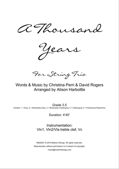 A Thousand Years