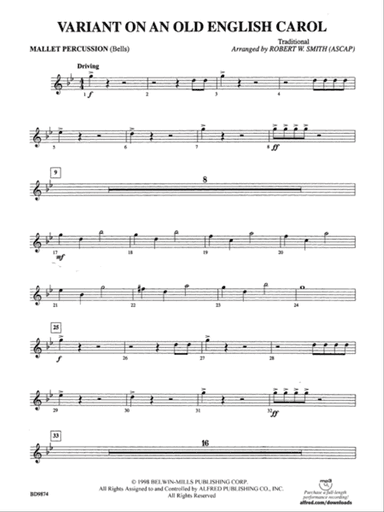 Variant on an Old English Carol: Mallets