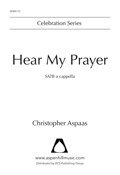 Hear My Prayer