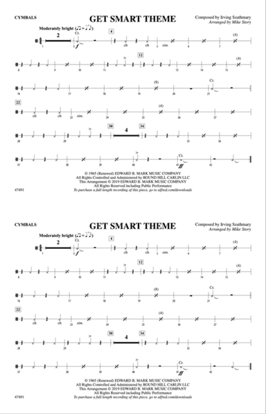 Get Smart Theme: Cymbals