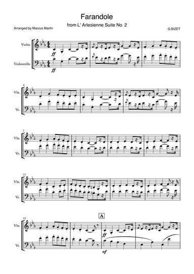 Farandole from L' Arlesienne Suite 2