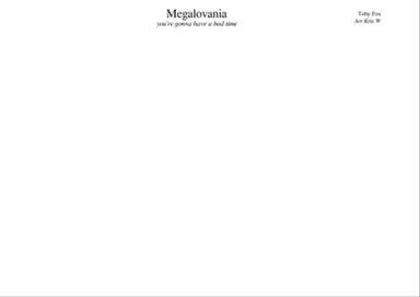 MEGALOVANIA (from Undertale)