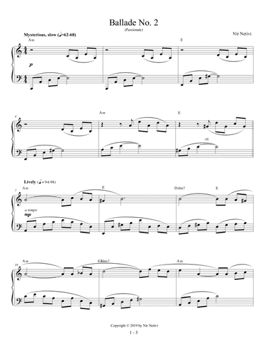 Ballade No.2