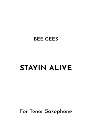 Stayin' Alive