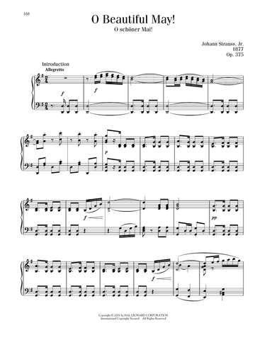 O Beautiful May!, Op. 375