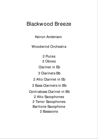 Blackwood Breeze