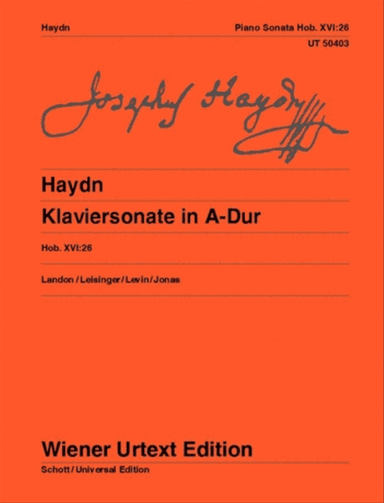 Klaviersonate in A-Dur