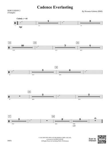 Cadence Everlasting: 2nd Percussion