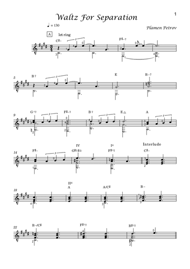 Waltz For Separation