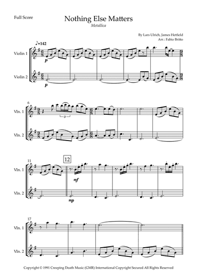 Nothing Else Matters