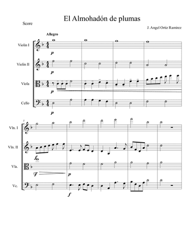 El almohadón de plumas