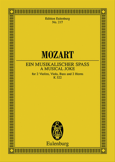 A Musical Joke F major