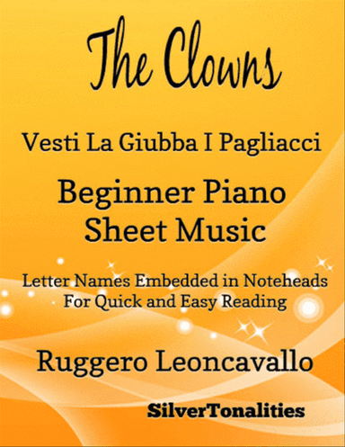The Clowns Beginner Piano Sheet Music