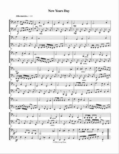 Holiday Etudes/Duets Tuba Book