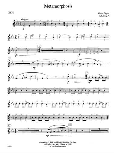 Metamorphosis: Oboe