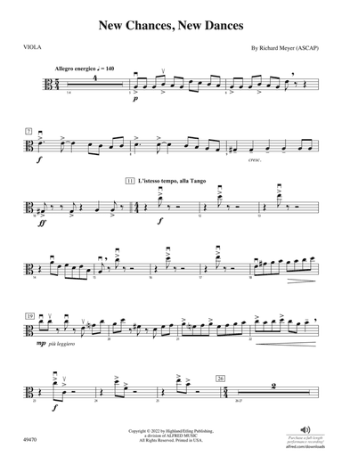 New Chances, New Dances: Viola