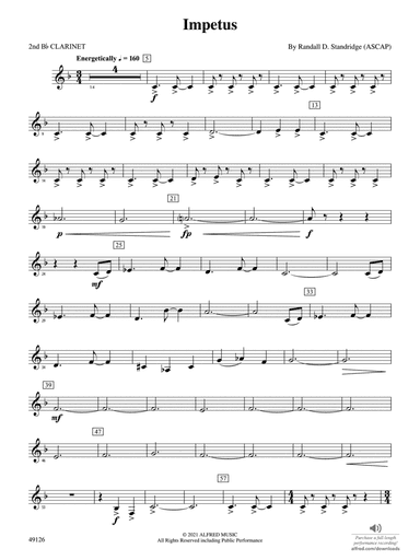 Impetus: 2nd B-flat Clarinet