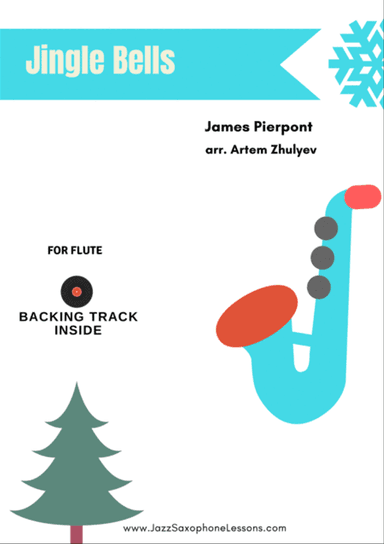 Jingle Bells C (Flute) Jazz Style