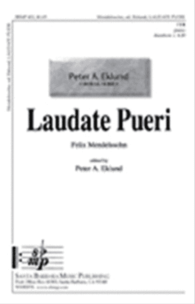 Laudate Pueri - TTB/TBB Octavo