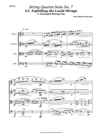 String Quartet Suite No. 7