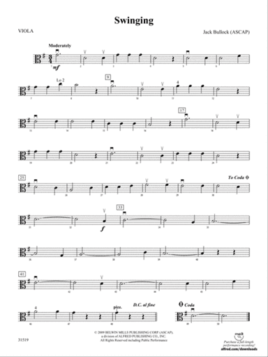 Swinging: Viola