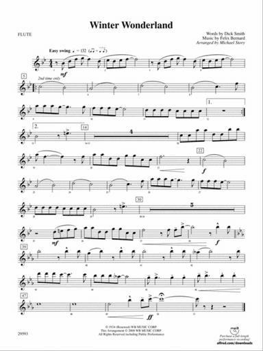 Winter Wonderland: Flute