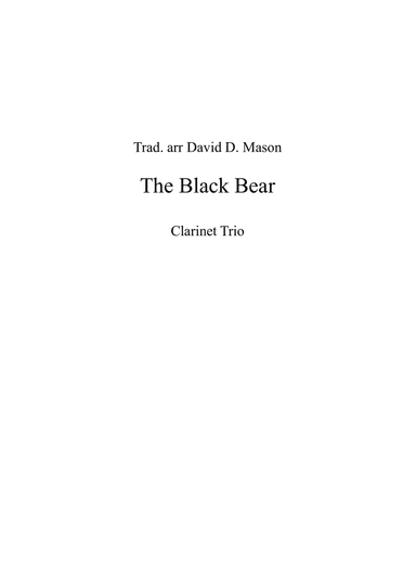 The Black Bear