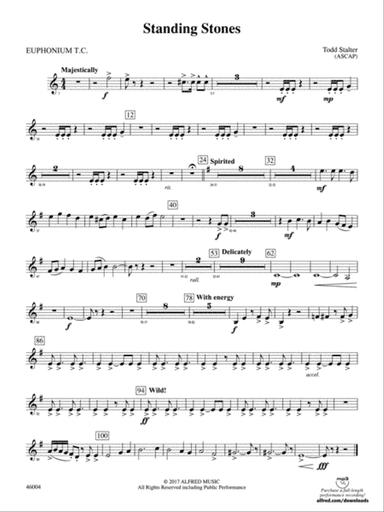 Standing Stones: Baritone T.C.