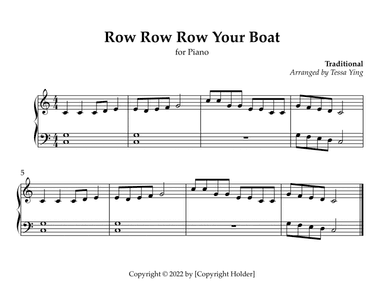 Row Row Row Your Boat