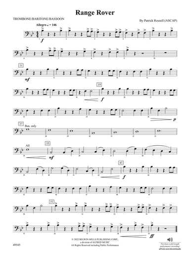 Range Rover: 1st Trombone