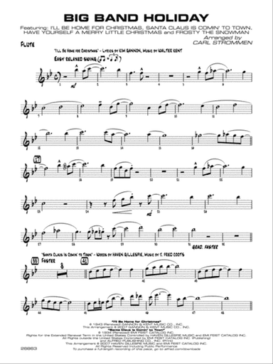 Big Band Holiday: Flute