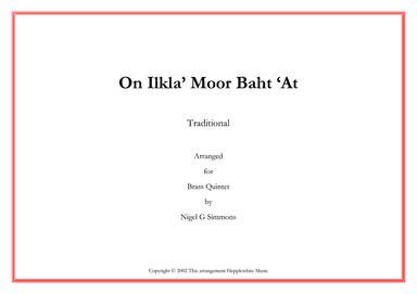 On Ilkla' Moor Baht 'At